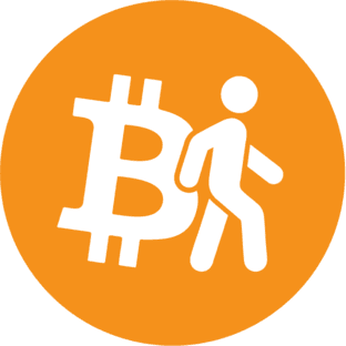 Traditional BitcoinWalk mark