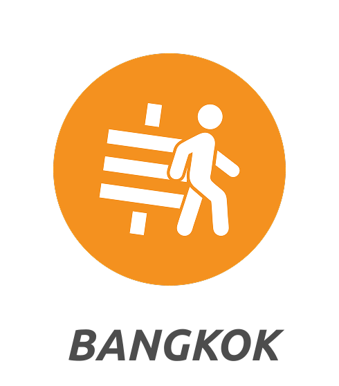 BitcoinWalk Bangkok — satsman vertical on white