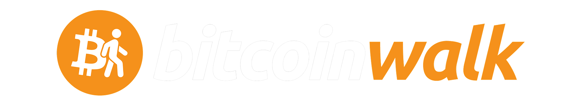 BitcoinWalk Würzburg — bitcoinwalk horizontal on black