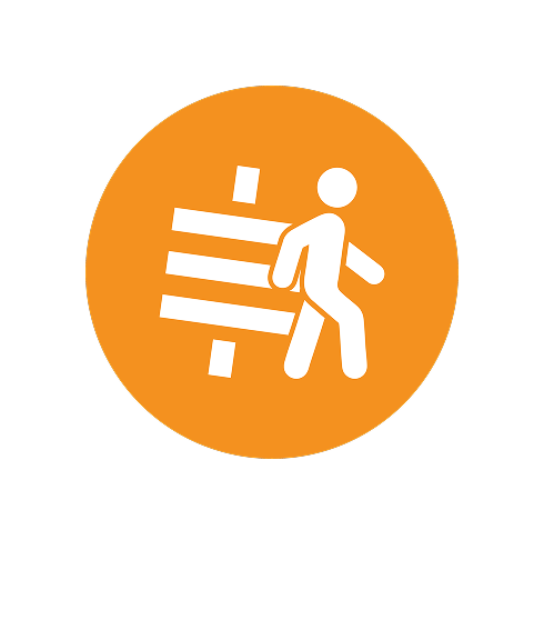 BitcoinWalk Graz — satsman vertical on black