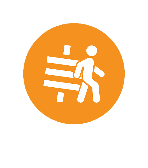 BitcoinWalk Hannover — satsman vertical on black